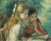 Pierre-Auguste Renoir La Lecture USA oil painting artist